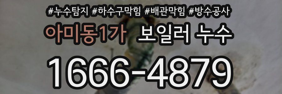 아미동1가 보일러 누수