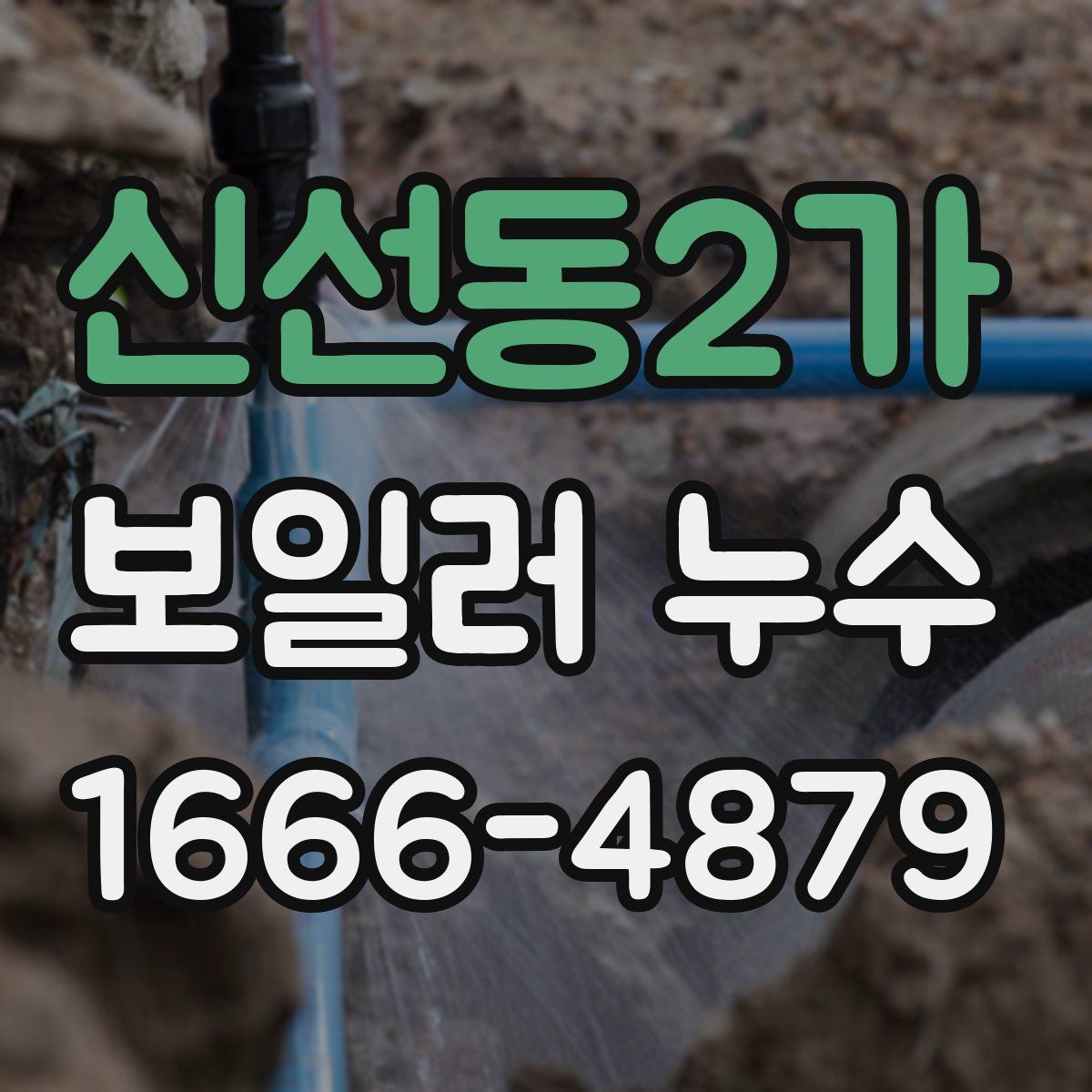 신선동2가 보일러 누수