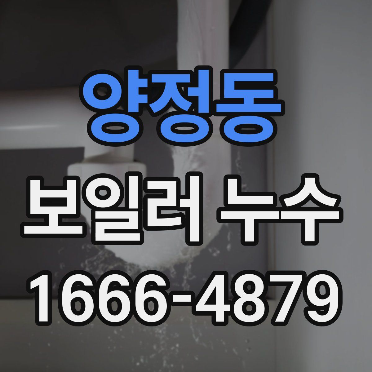양정동 보일러 누수