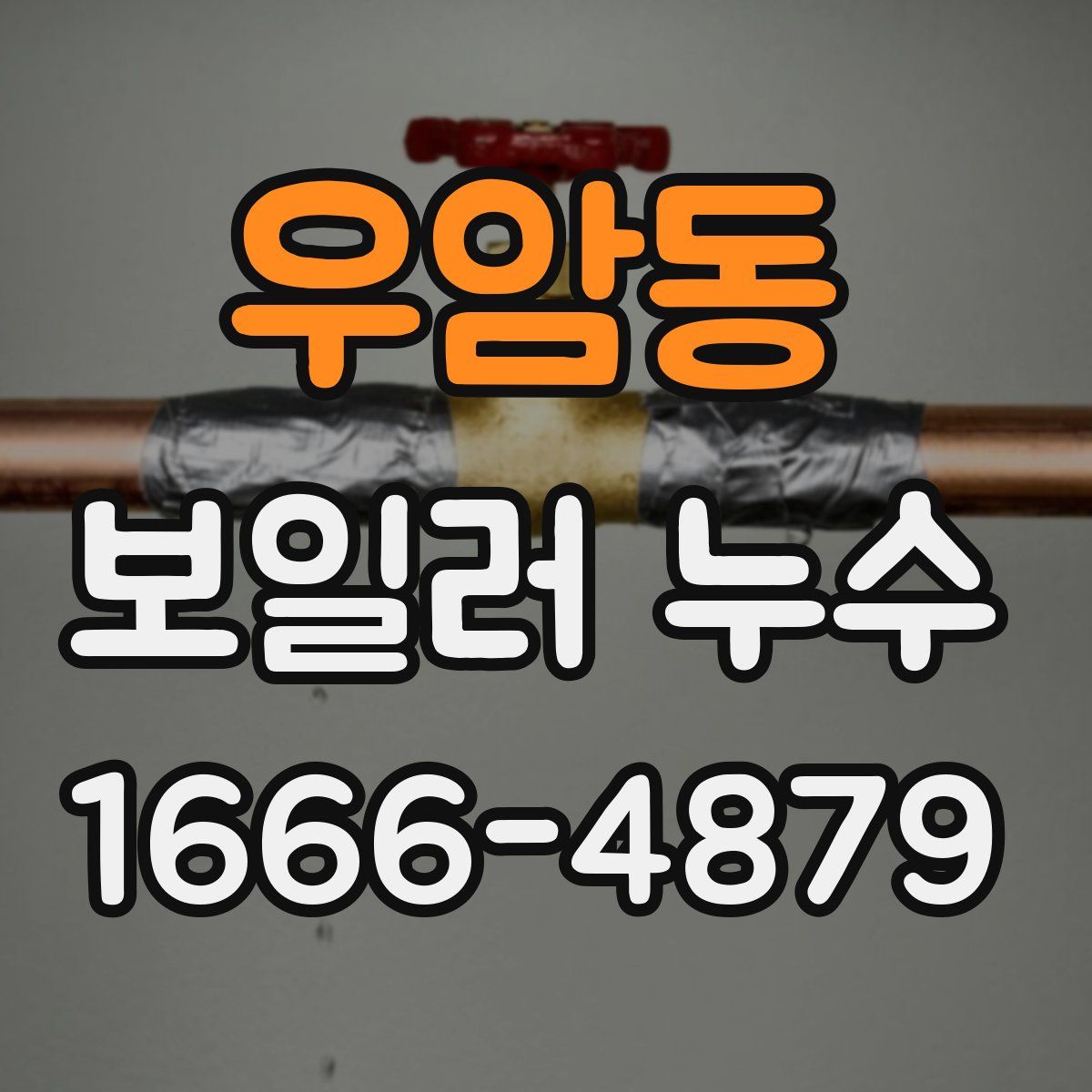 우암동 보일러 누수
