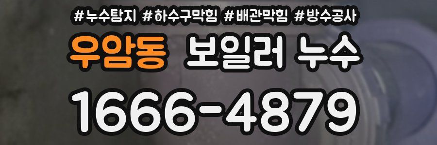 우암동 보일러 누수