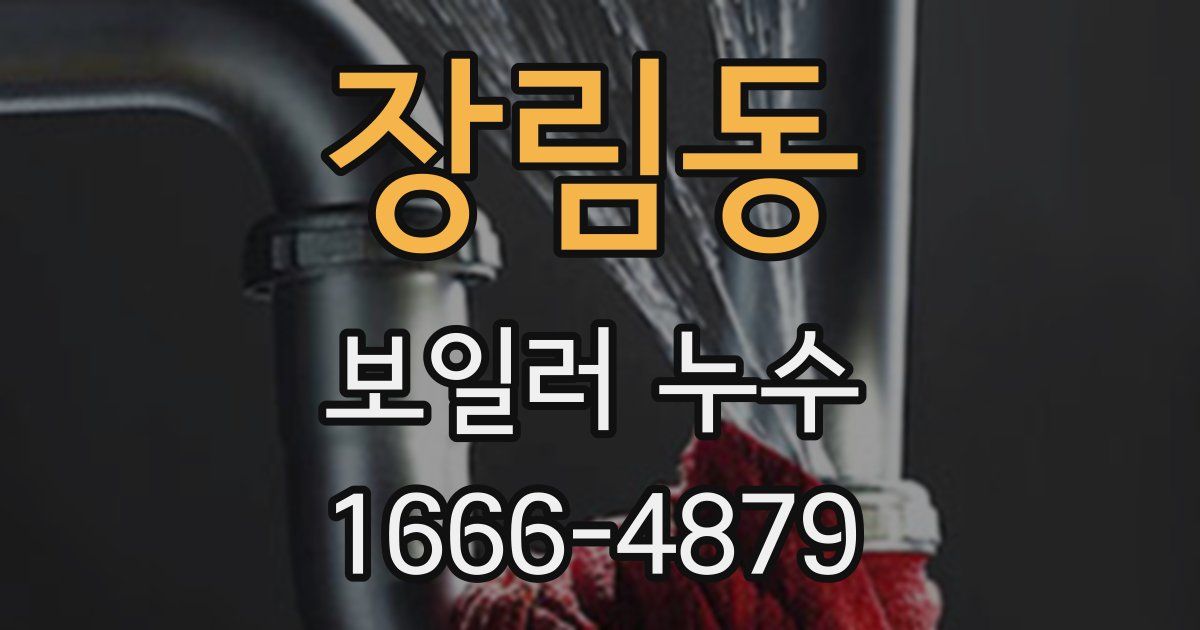 장림동 보일러 누수