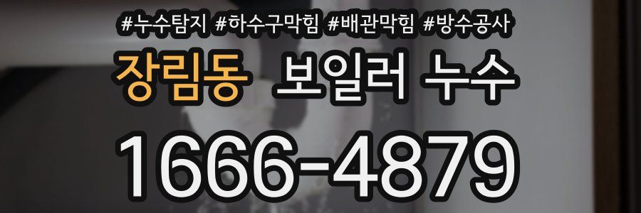 장림동 보일러 누수