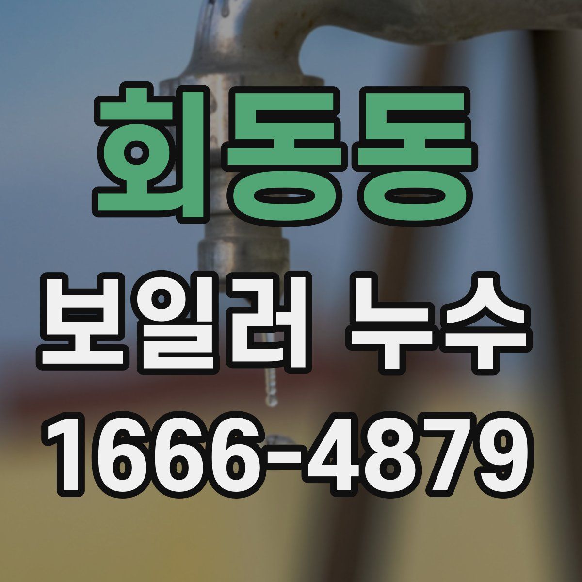 회동동 보일러 누수