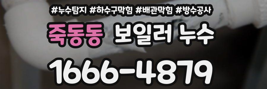 죽동동 보일러 누수