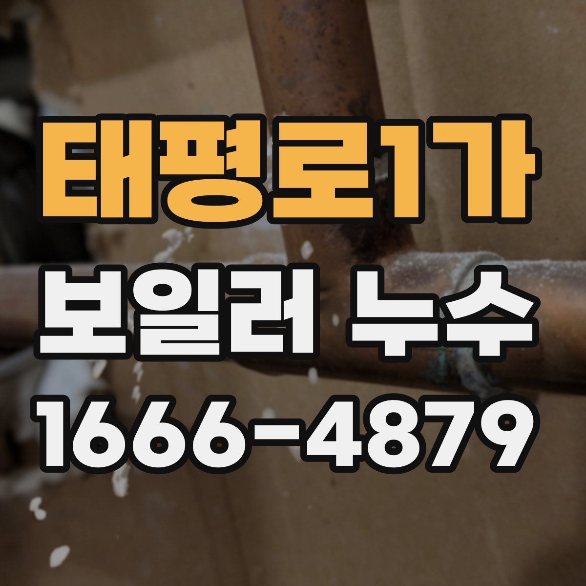 태평로1가 보일러 누수