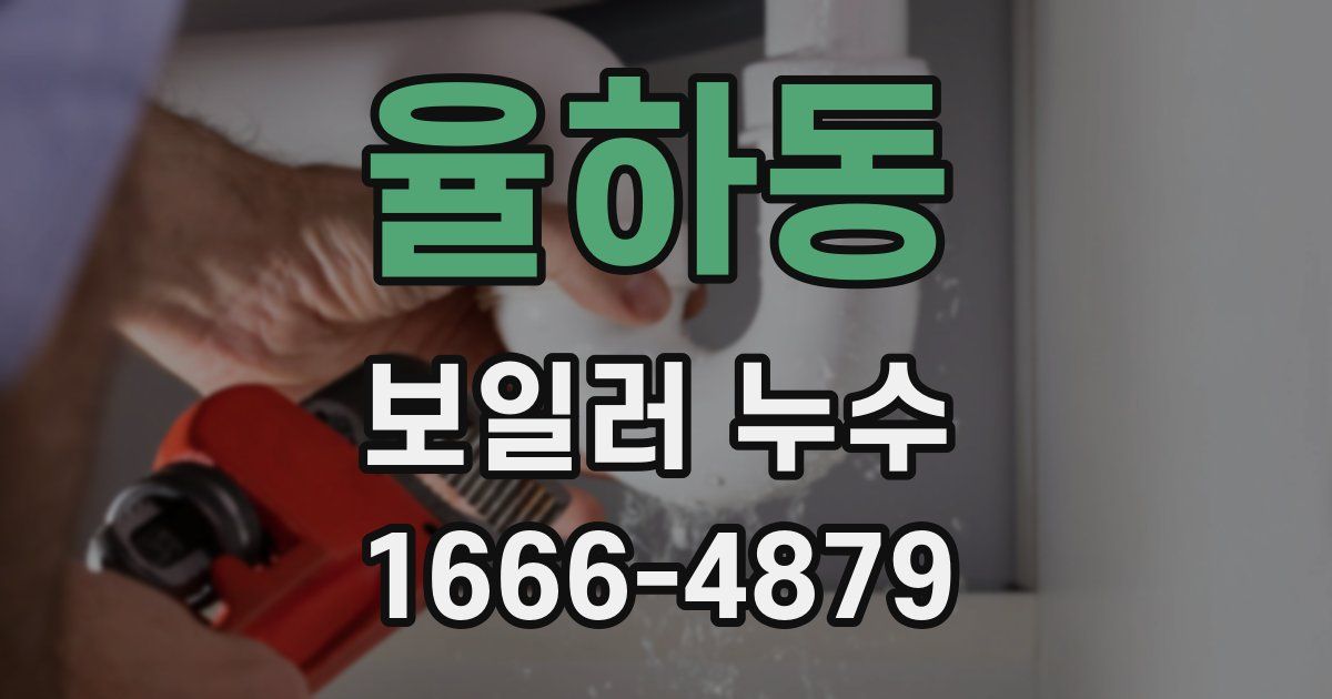율하동 보일러 누수