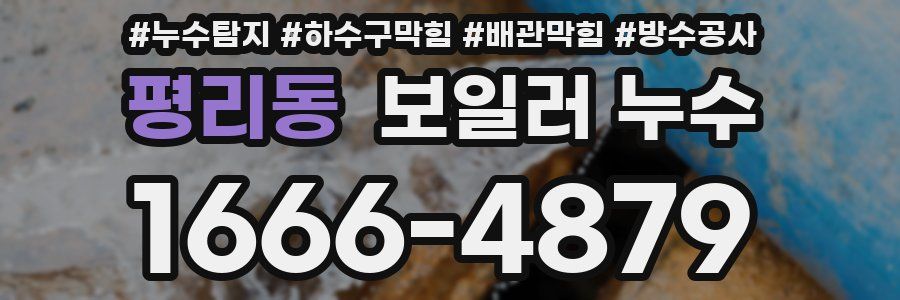 평리동 보일러 누수