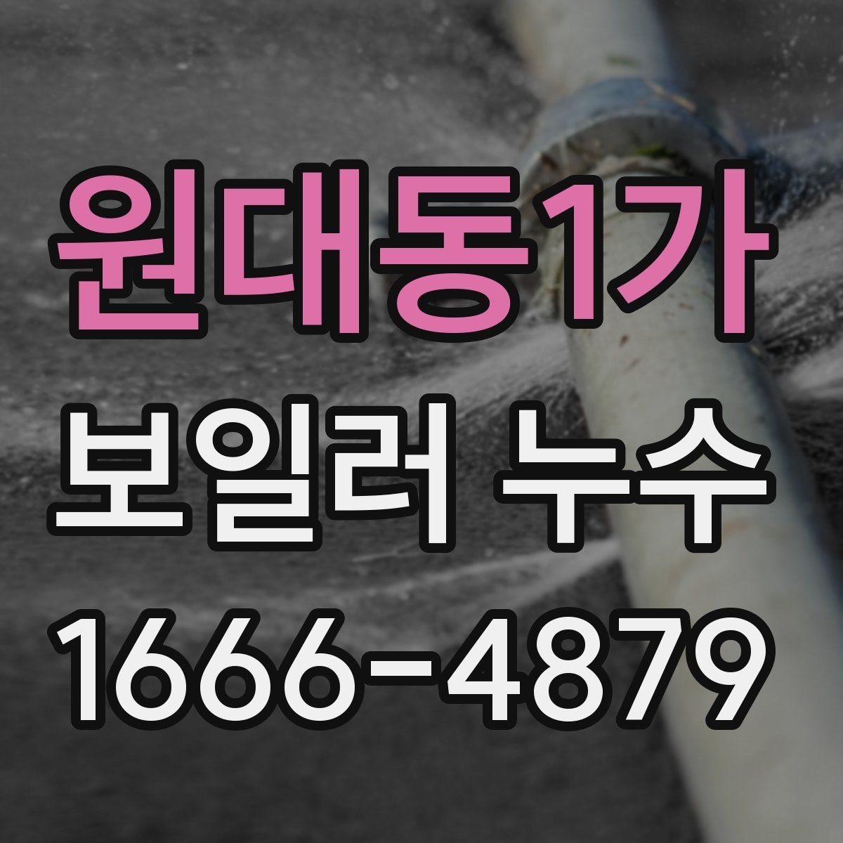 원대동1가 보일러 누수