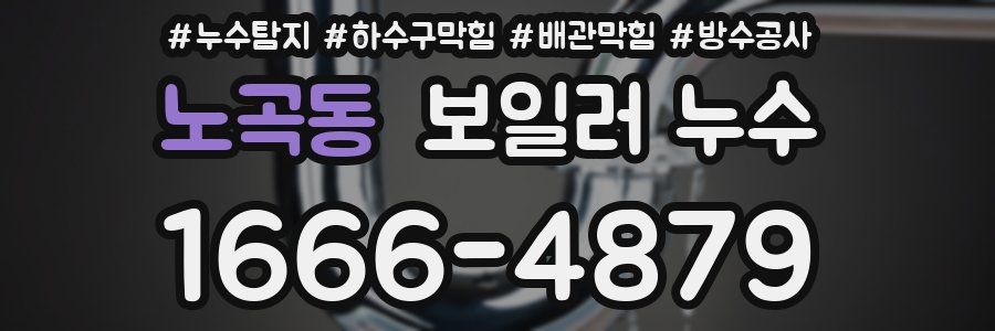 노곡동 보일러 누수