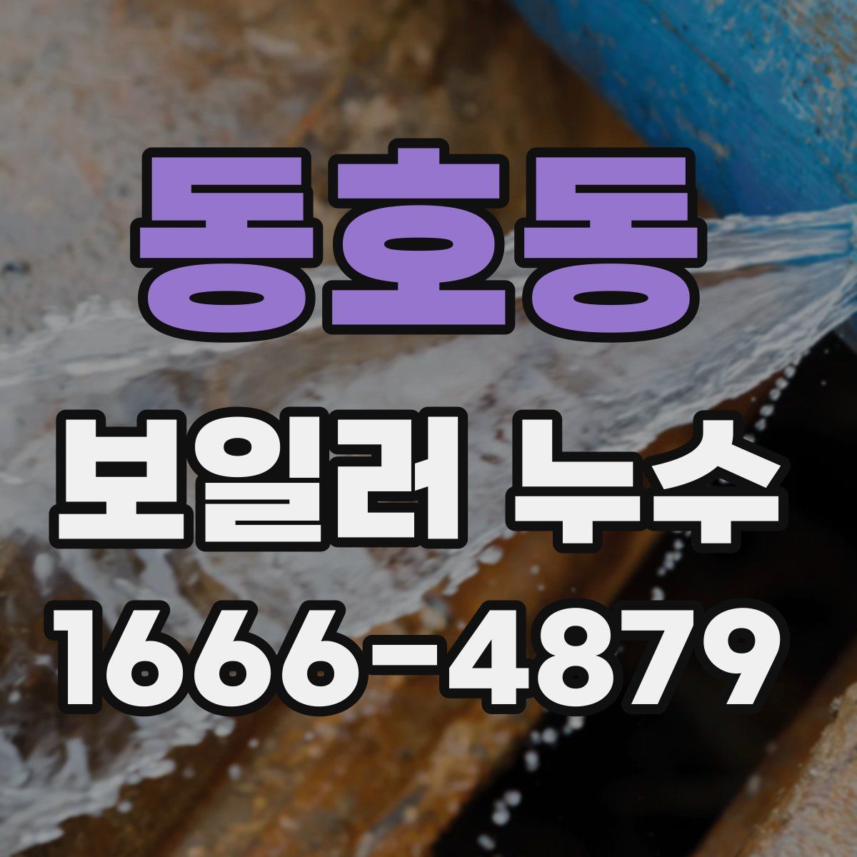 동호동 보일러 누수
