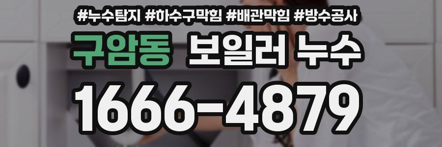 구암동 보일러 누수