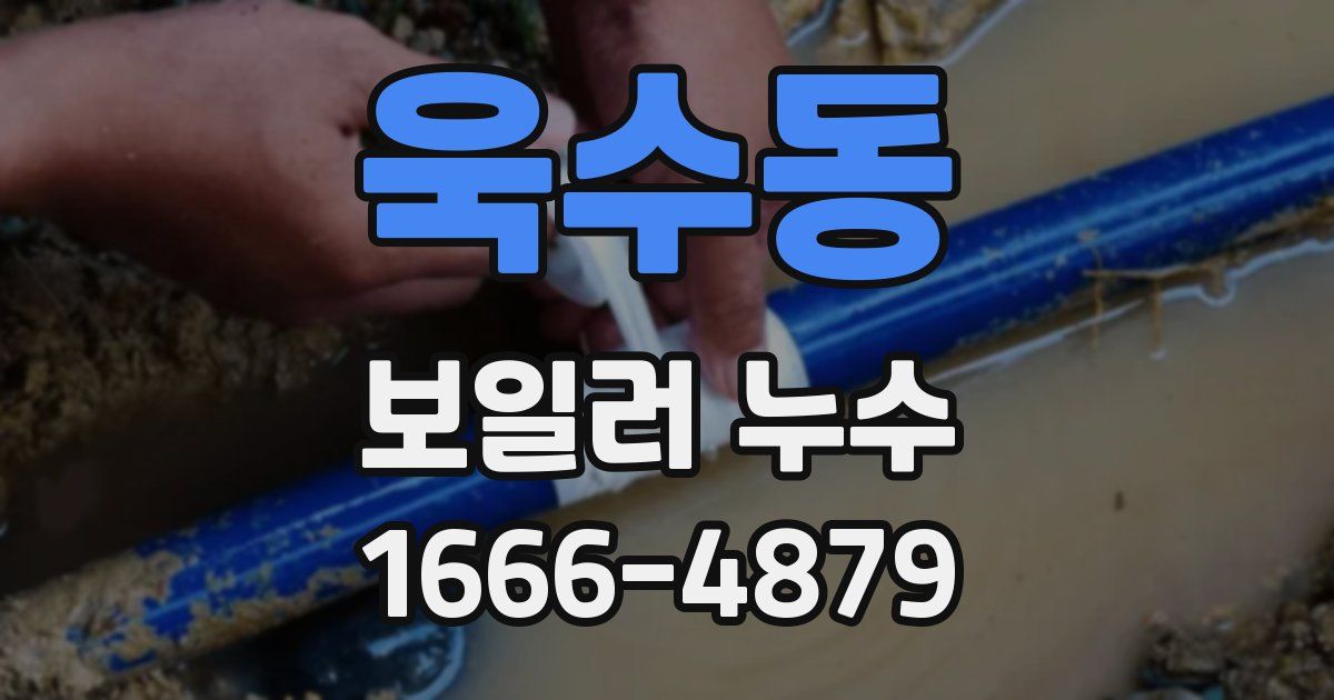 욱수동 보일러 누수