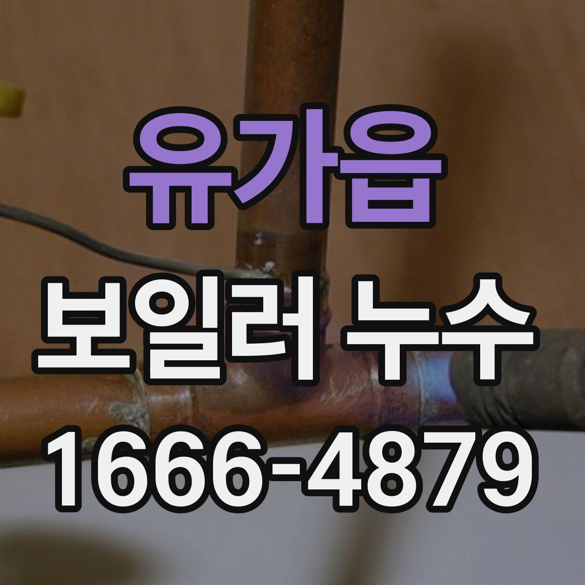 유가읍 보일러 누수