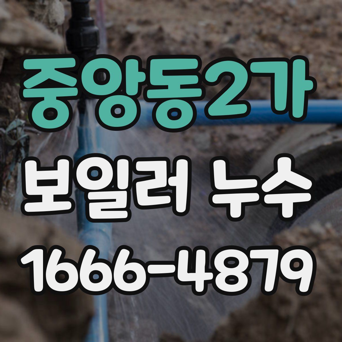 중앙동2가 보일러 누수