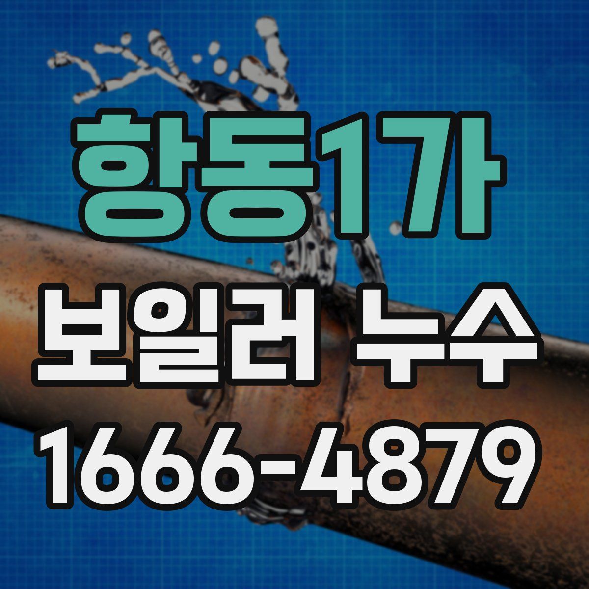 항동1가 보일러 누수