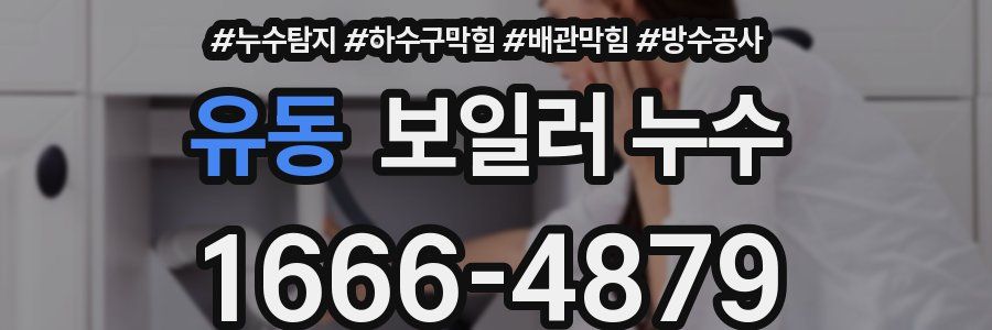 유동 보일러 누수