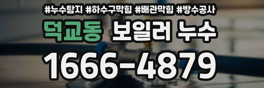 덕교동 보일러 누수