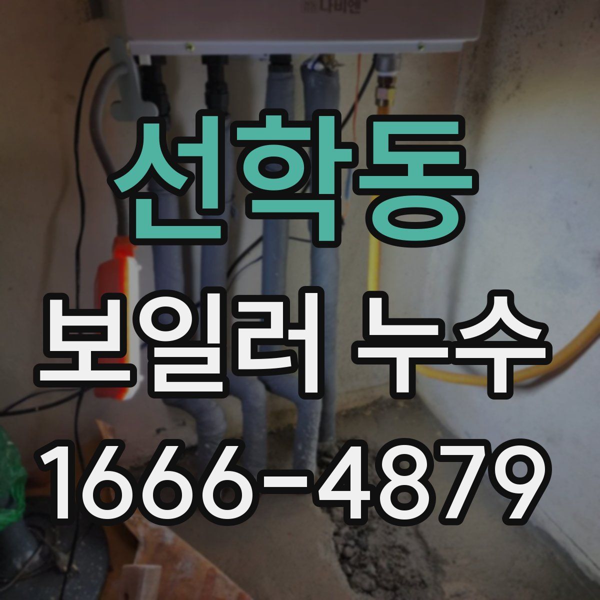 선학동 보일러 누수