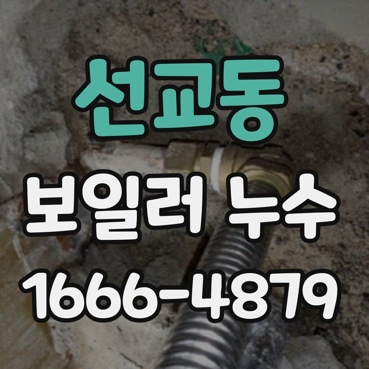 선교동 보일러 누수