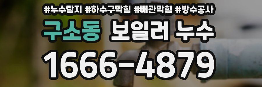 구소동 보일러 누수