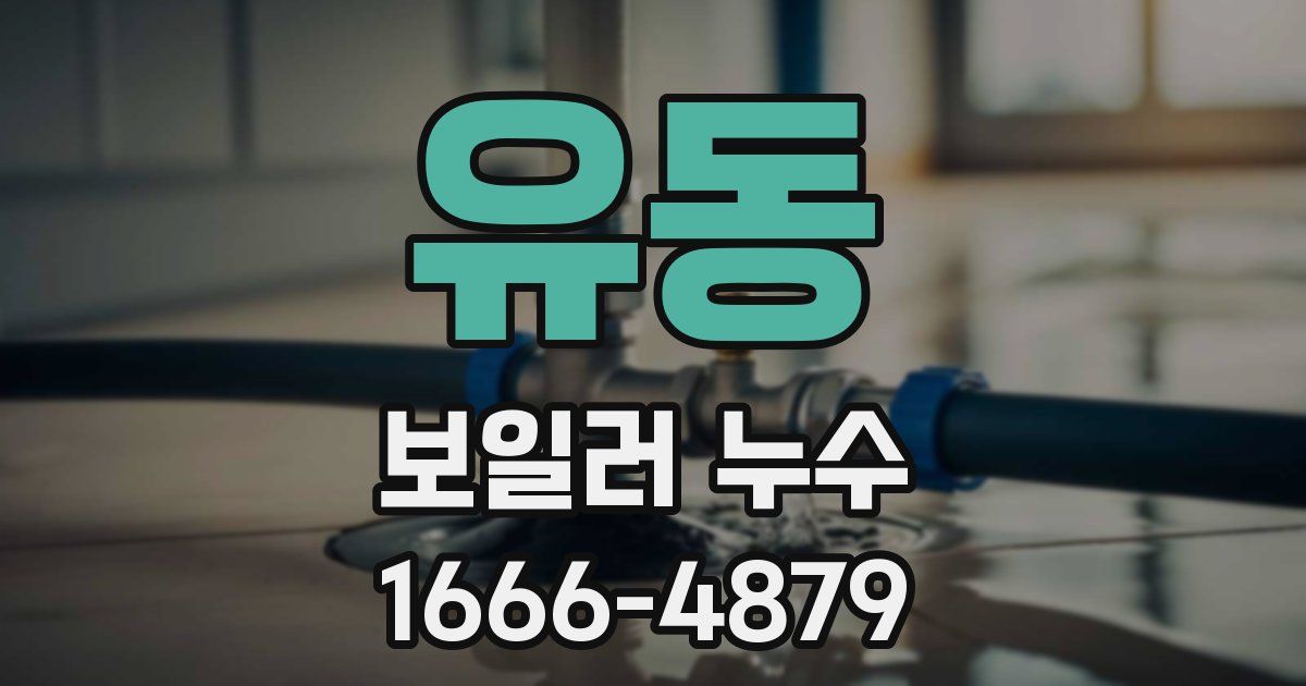 유동 보일러 누수