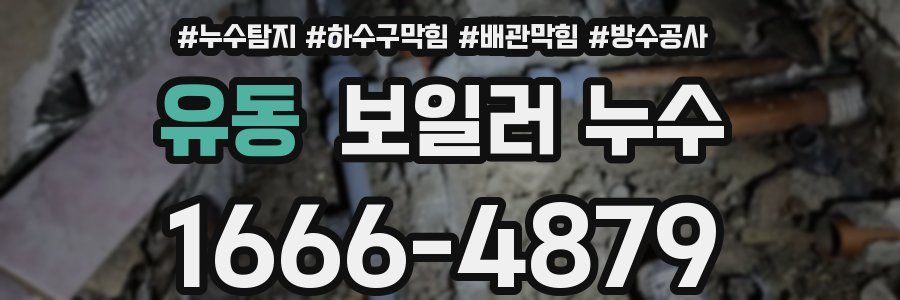 유동 보일러 누수