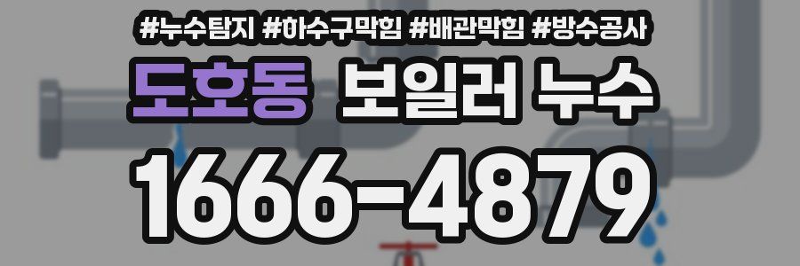 도호동 보일러 누수