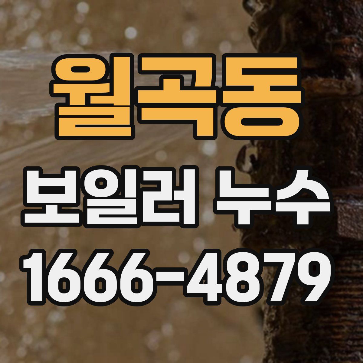 월곡동 보일러 누수