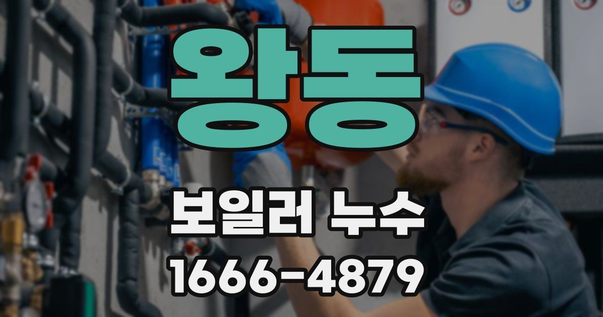 왕동 보일러 누수