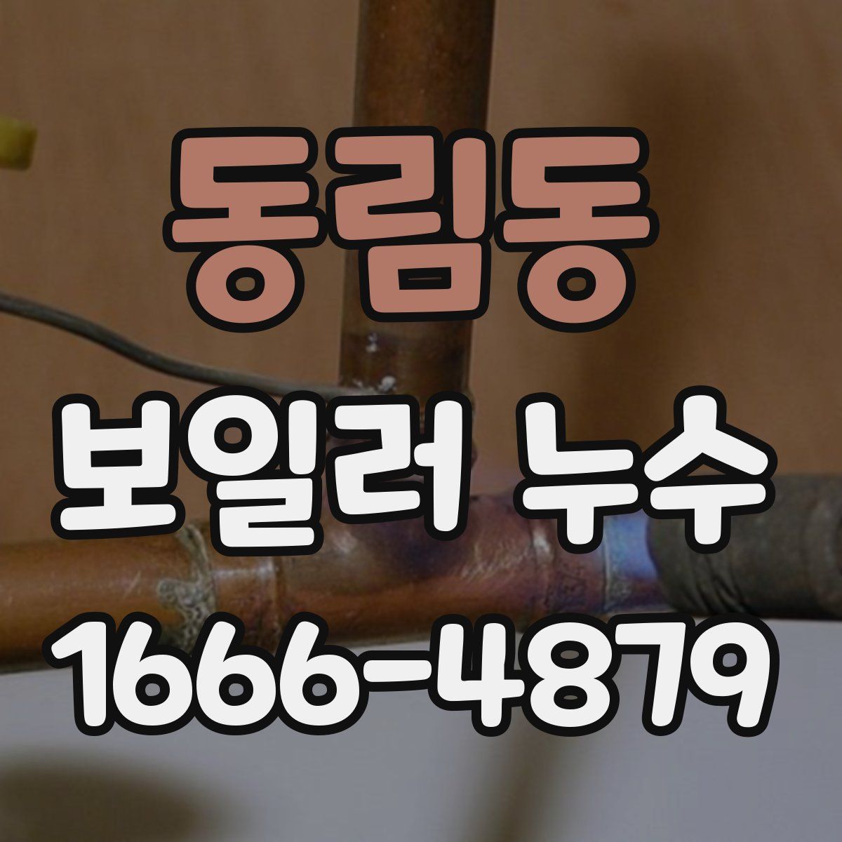 동림동 보일러 누수