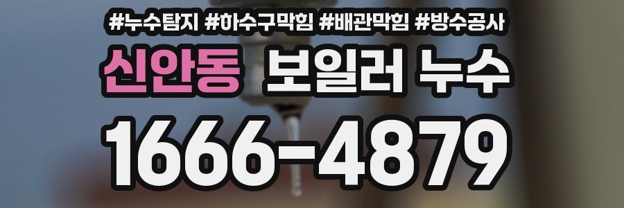 신안동 보일러 누수