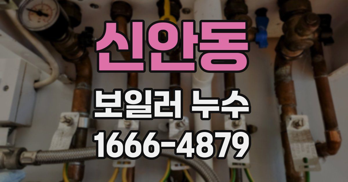 신안동 보일러 누수