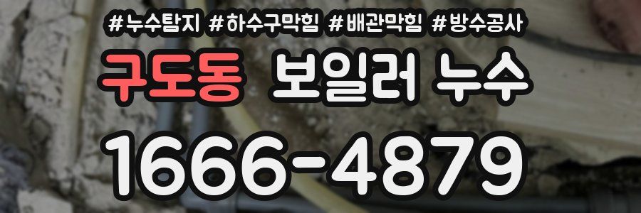 구도동 보일러 누수