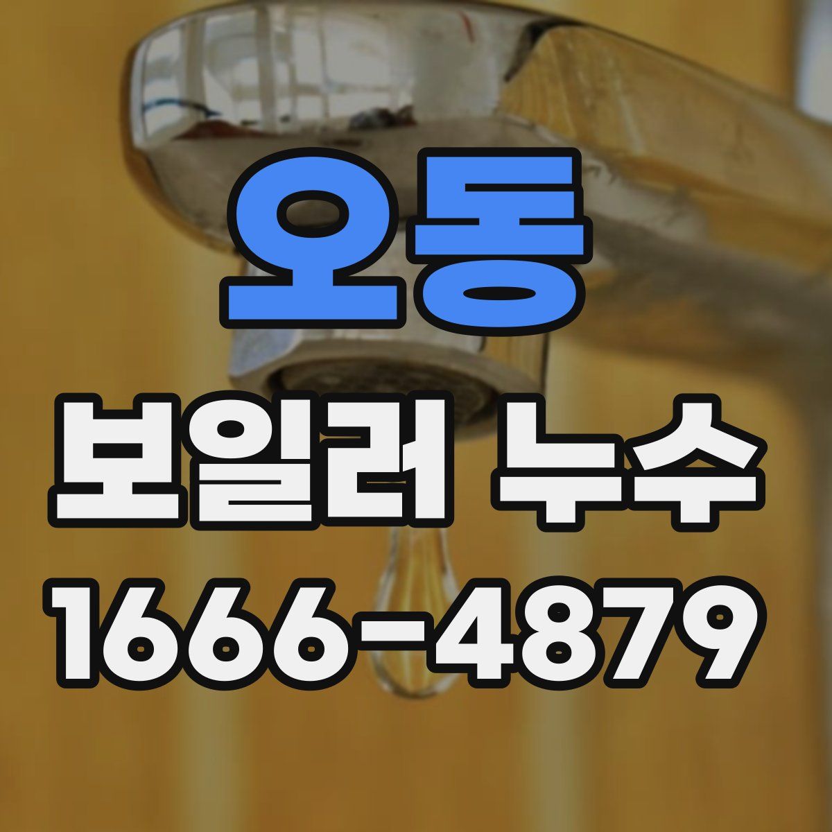 오동 보일러 누수