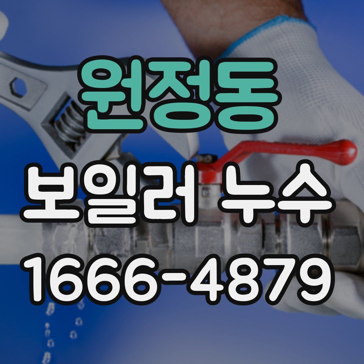 원정동 보일러 누수