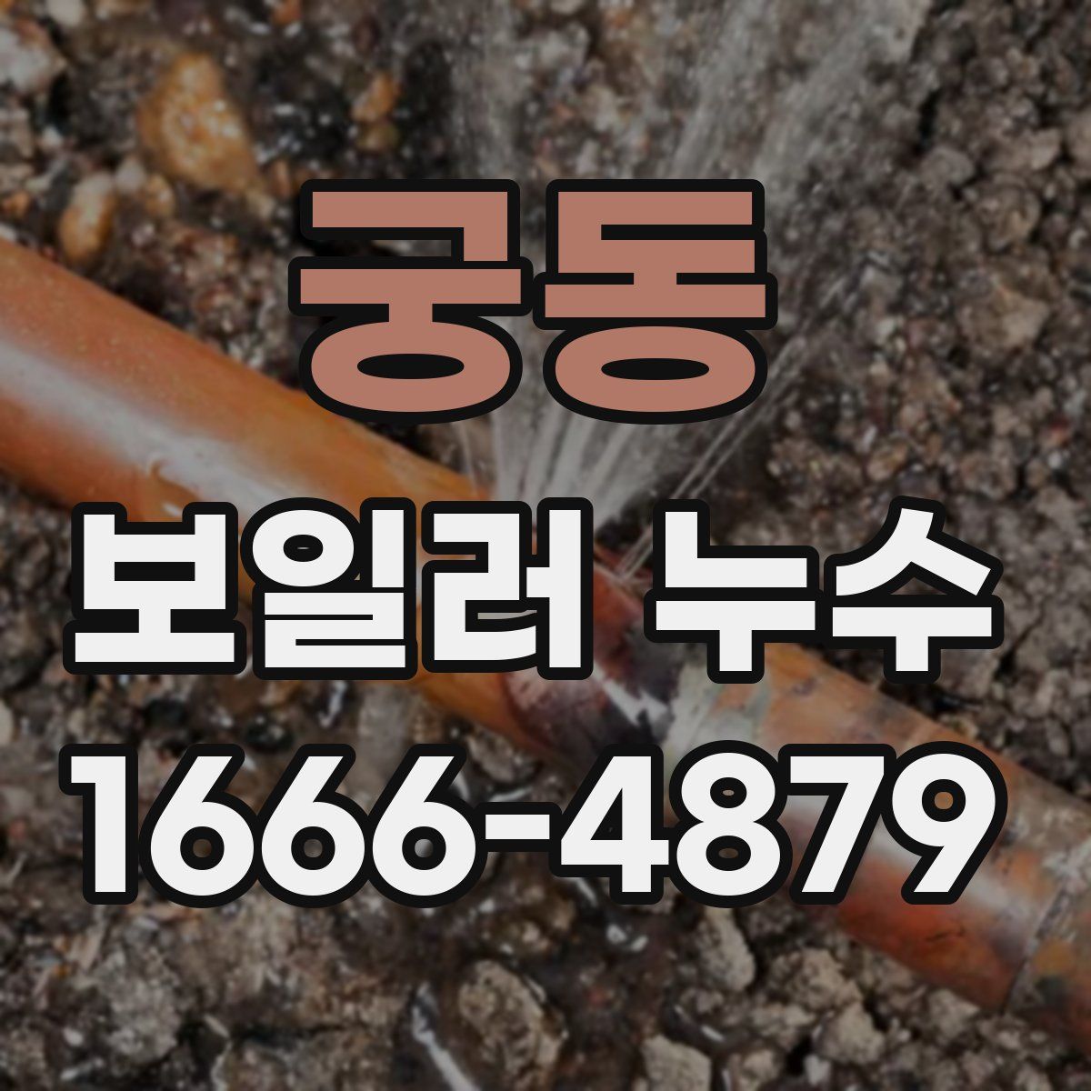 궁동 보일러 누수