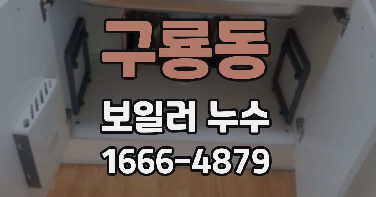 구룡동 보일러 누수