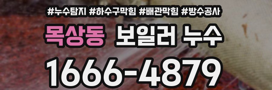 목상동 보일러 누수