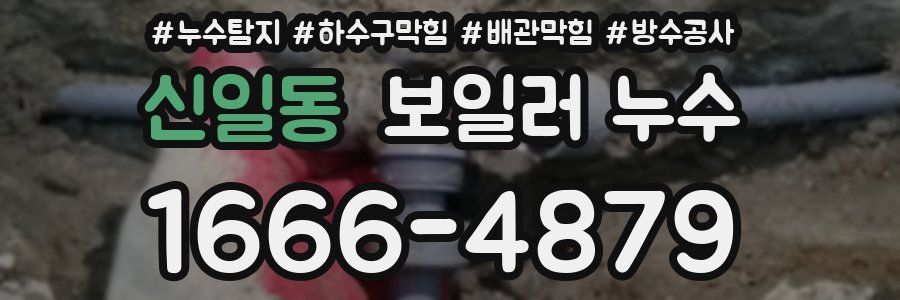 신일동 보일러 누수