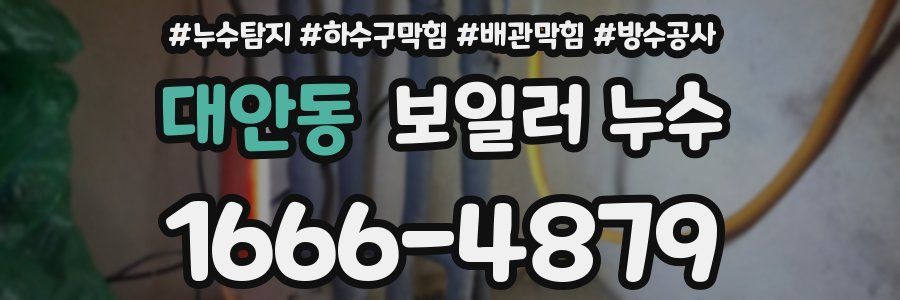 대안동 보일러 누수
