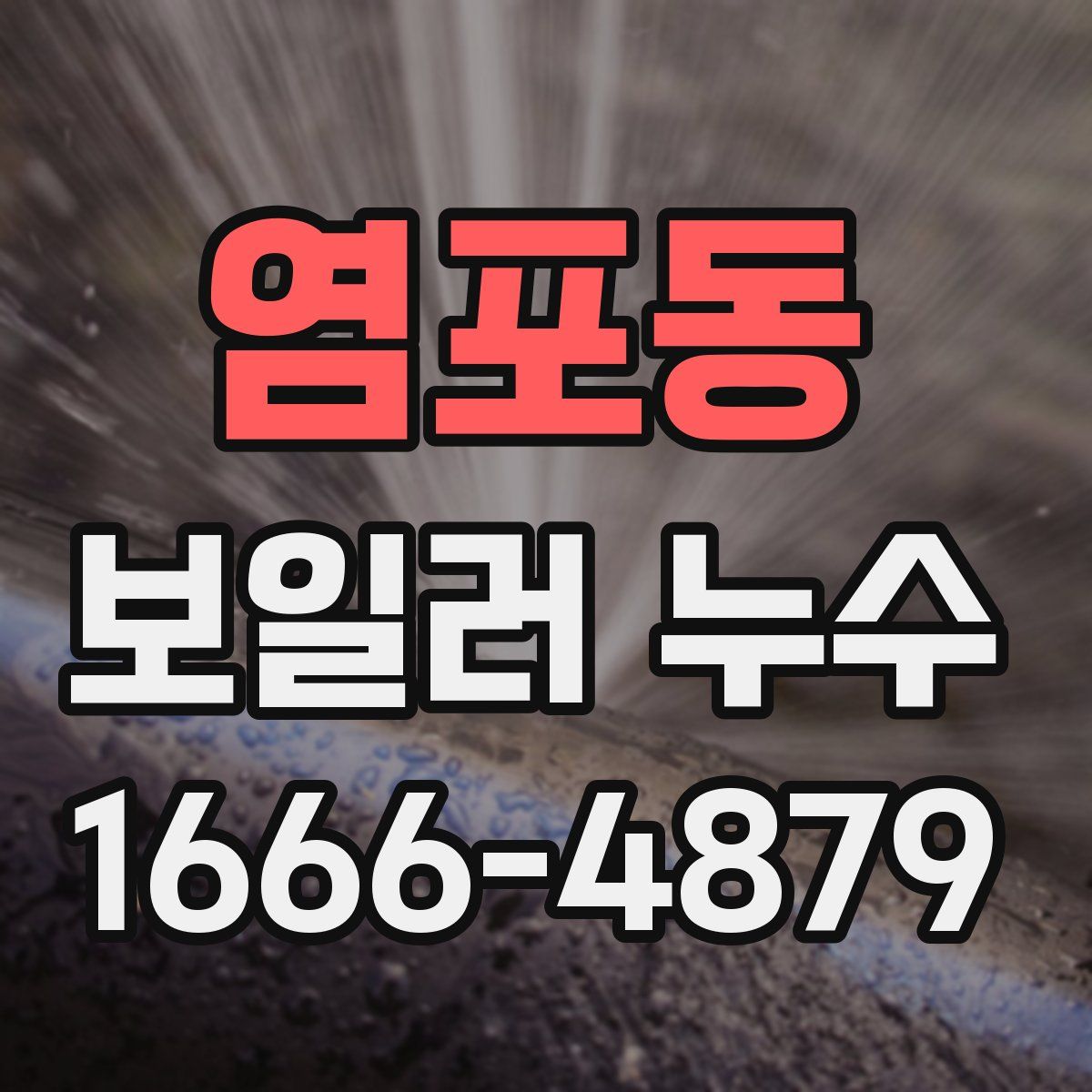 염포동 보일러 누수
