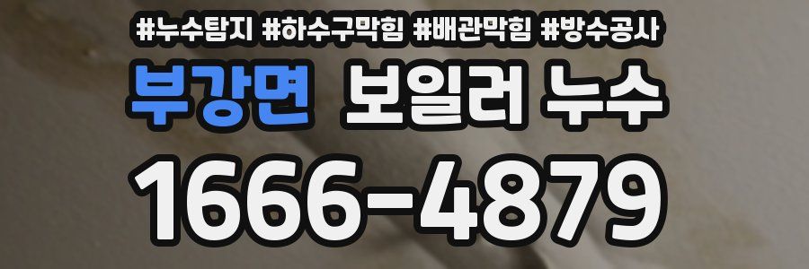 부강면 보일러 누수
