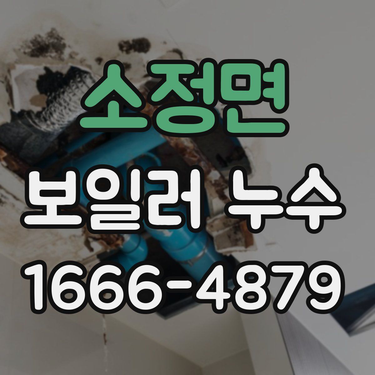 소정면 보일러 누수