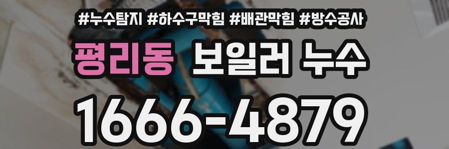 평리동 보일러 누수