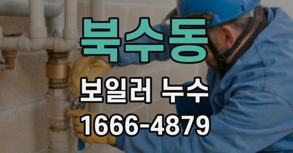 북수동 보일러 누수
