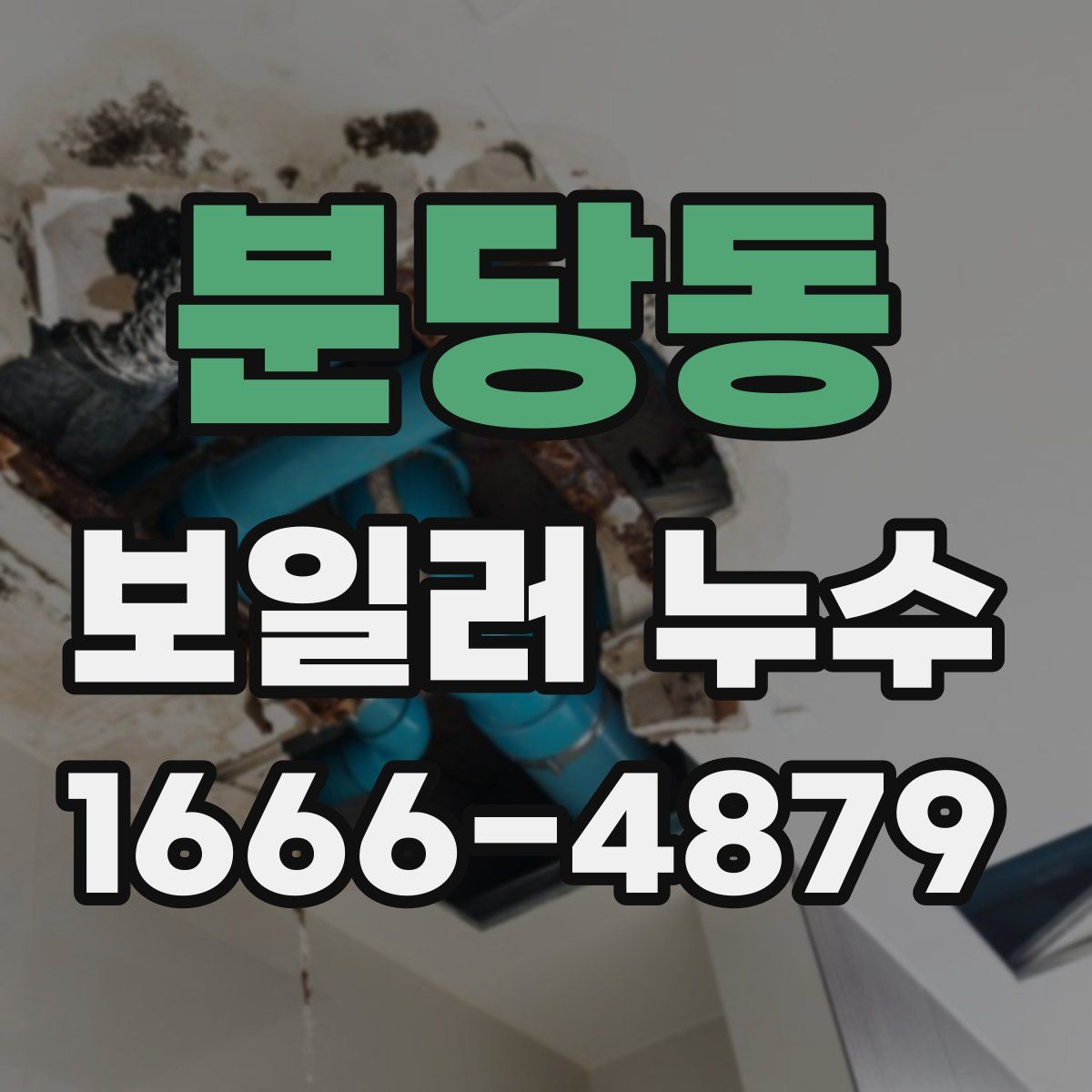 분당동 보일러 누수