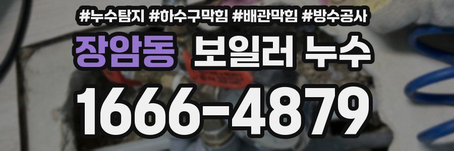 장암동 보일러 누수