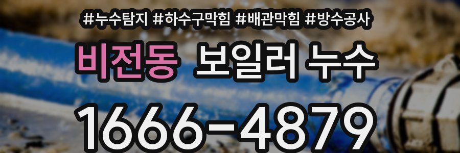 비전동 보일러 누수