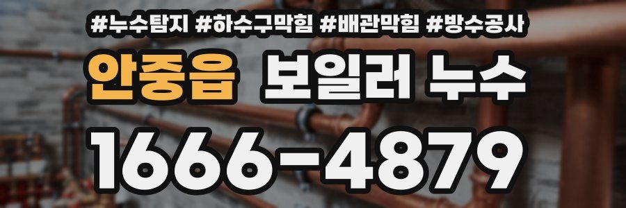 안중읍 보일러 누수